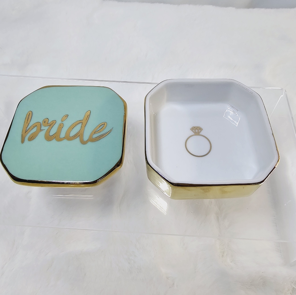 Bride Ring 💍 Dish with Lid